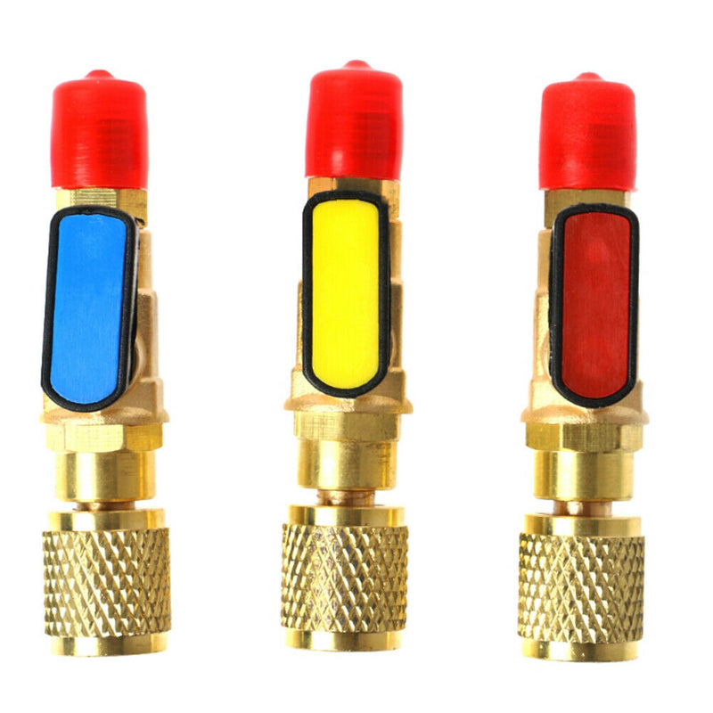 Durable SAE Refrigerant Accessories Auto Charging Hoses Ball Straight