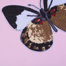 1pc butterfly reversible sequined sew on patches for clothes handmade diy SP