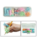 Silicone Kid Student Pencil Pen Writing Grip Posture Correction Finger  KPZ