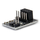 3.3V Black Socket Adapter Plate Board 8Pin NRF24L01 Wireless Module 51