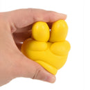 Cute Victory Finger Car Antenna Topper Eva Decorative Car Topper Balls YellowTEU