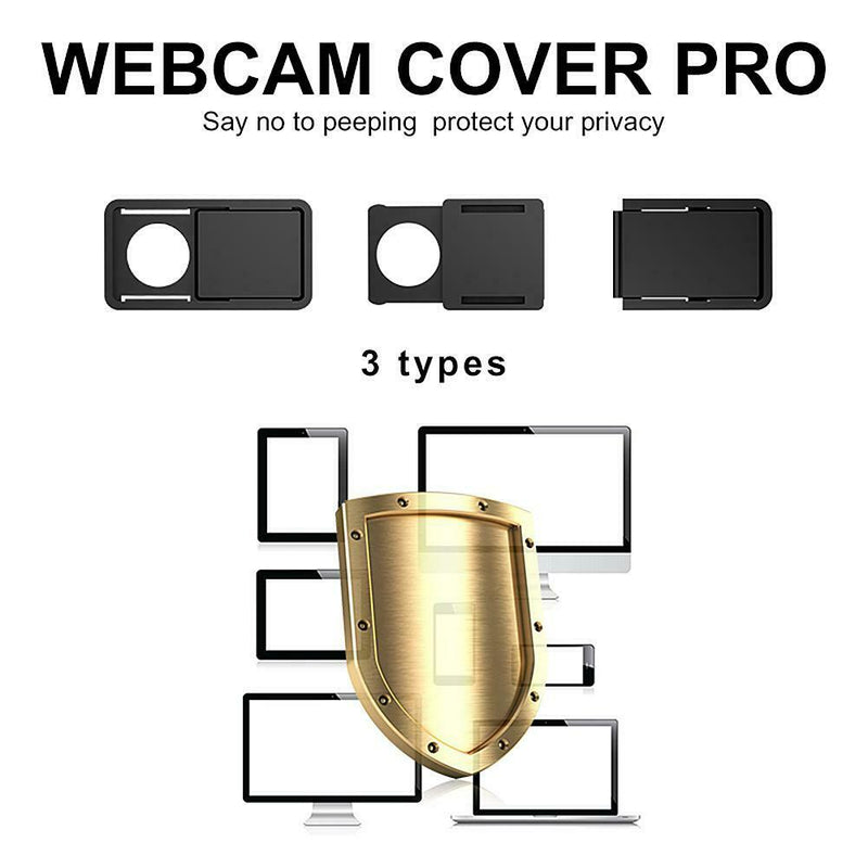 3pcs Plastic Webcam Cover Privacy Protection Shutter Anti-hacker for Phone