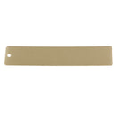 Mini Brass Ruler Bookmark Double Scale Cm&Inch Digital Traveler Notebook Outdoor