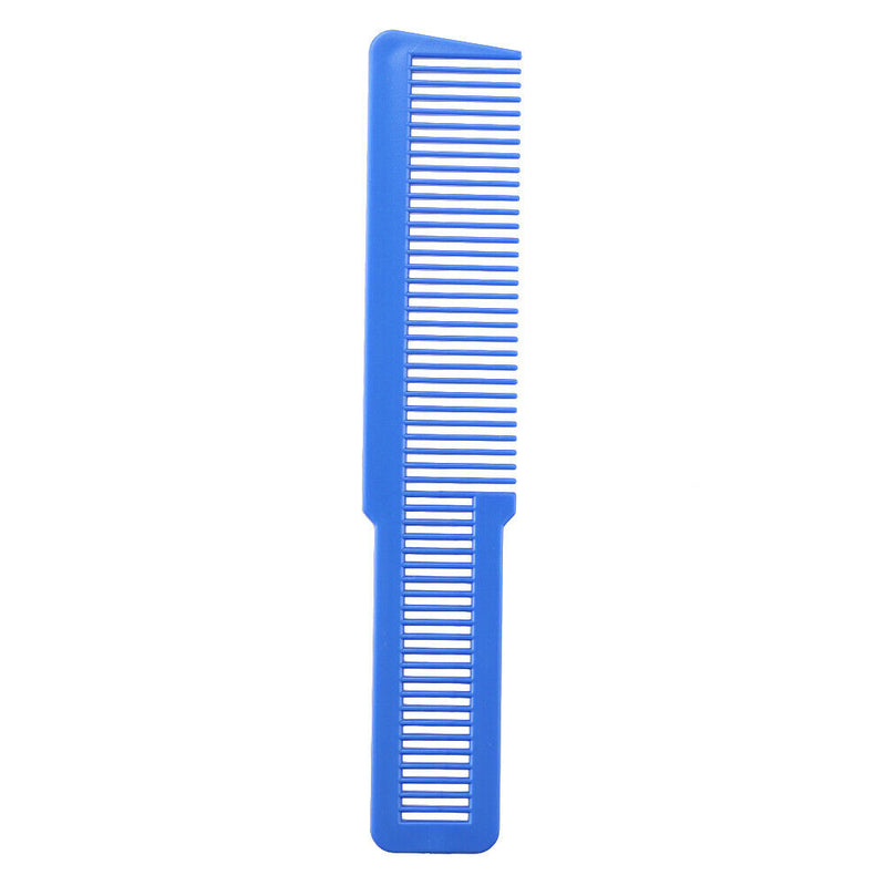 Hairdressing Carbon Anti-static Comb Wide Tooth Hair Clipper Comb (Blue)