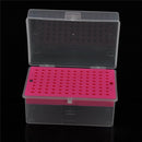200Ul 200 Microliter Pipette Pipettor Tips Rack Holder Box Case 96 Holes ME