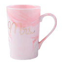 Large Ceramic Coffee Mugs Large Handle for Men Women  D118 pink