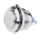 22mm 1NO Car Metal Waterproof ON OFF Horn Switch Button Screw Car Modified
