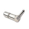 Right Angle 6.3mm Male Mono Phone Plug Guitar Audio Mic Cable Connector Jack Del