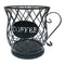 Coffee Pod Holder,Iron Wire Large Capacity Coffee Storage Carousel Holder