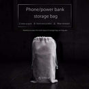 Orico Waterproof 180X100Mm Mobile Phone Hdd Gray Bag Storage For Usb Charge W7S5