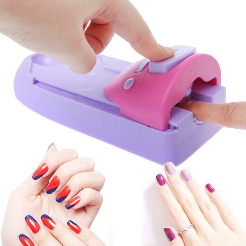 Nail Art Stamping Printing Machine DIY Pattern Stamper Manicure Nail Printer sdf