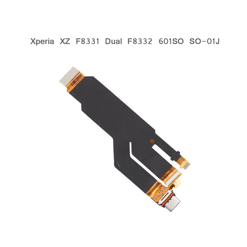Charger Port Flex Cables Connector Replacement Rear Tail Plug Plates for Sony
