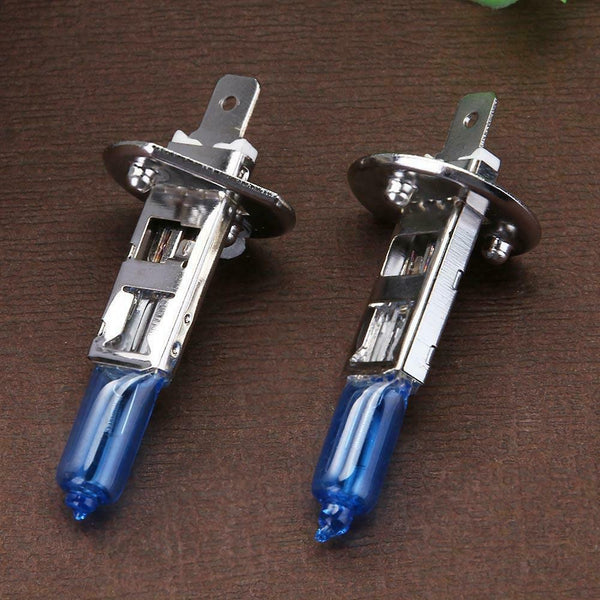 2pcs H1 12V 100W Blue Halogen Xenon Light Bulbs for Car Headlamp Headlight A#S