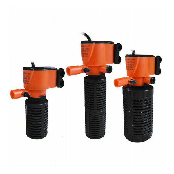 Tank Fish Aquarium Submersible Water Filter with For Oxygen Pump UV Steril DXX