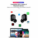 T1 Tws V4.2 Bluetooth Earphone Wireless Headphones Stereo Earbuds With Mic