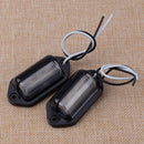 2pc Universal 6 SMD LED License Plate Tag Lights Lamps fr Truck SUV Trailer Van