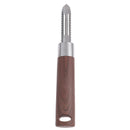 Scraper For Peeling Fruit Fish Scale With Serrated Blade & Wood Grain HaSEAU