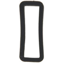 5X(Black Watch Strap Retaining Hoop Loop Rubber Retainer Buckle Holder 20m T8L3)