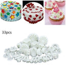 Plunger Cutters Cake Decorating Fondant Cookie Biscuit Mold Set Baking I9Q2