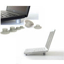 2X Small 2X Big Anti-slip Plastic Notebook Laptop Cooling Pads Stand A ME