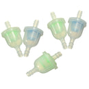 5x Plastic Fuel Filter 3mm I/D x 5.5mm O/D For Mini Dirt Moto Bikes Random