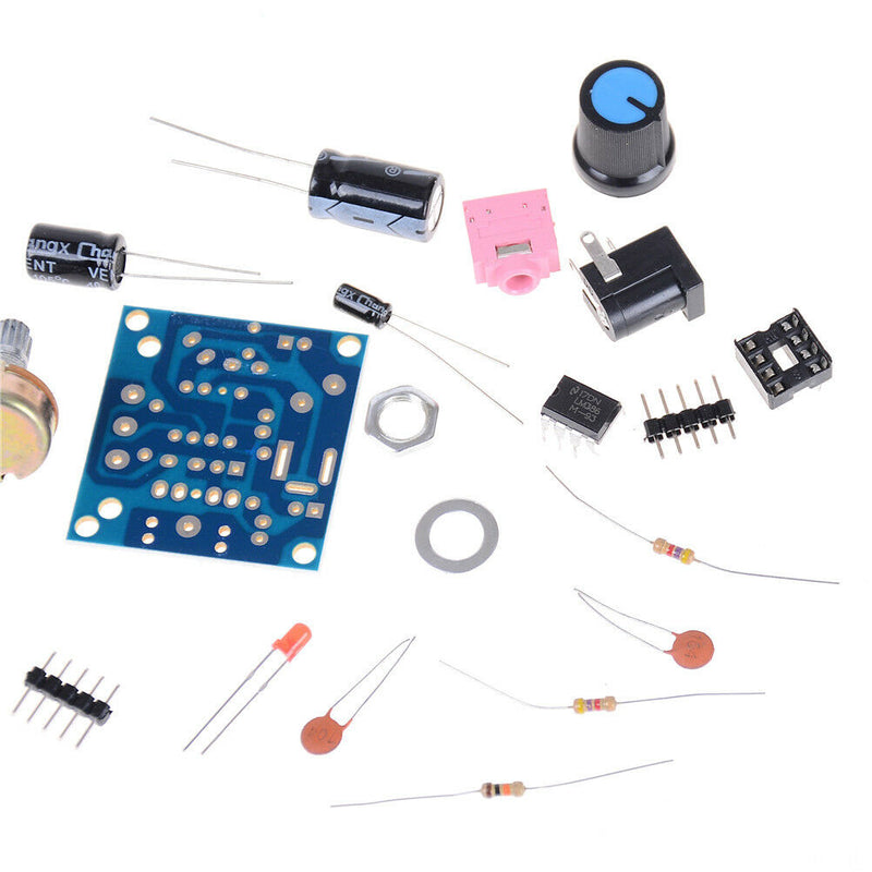 1Set LM386 Super MINI Amplifier Board 3V-12V DIY Kit M57 BR Ew