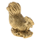2pcs Traditional Chinese Zodiac Animals Statute Collections, Pig & Rooster