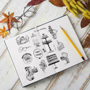 Letters Bear Toys Silicone Stamp Rubber Seal Transparent Scrapbook Album E2P7
