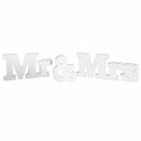Wedding Sign Mr & Mrs Letters White Wooden Letters Birthday Party DecorationsHot