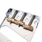 Chrome Bridge Compensated Brass Saddles Cut-Down Sides for TL Electric Guitar
