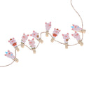 10pcs pig Wooden Clip Wedding Wood Clip Cute Photo Wall ClipWY BX