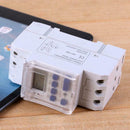 220VAC 16A Din Rail Digital Programmable Timer Switch Relay Timer Control