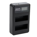USB LCD Battery Charger EN-EL14 For Nikon D5500 D5100 D5200 D300 D3200 D310