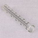 22*140mm Glass Rain Gauge Replacement Tube Outdoor Home Garden Yard Supplies M&O
