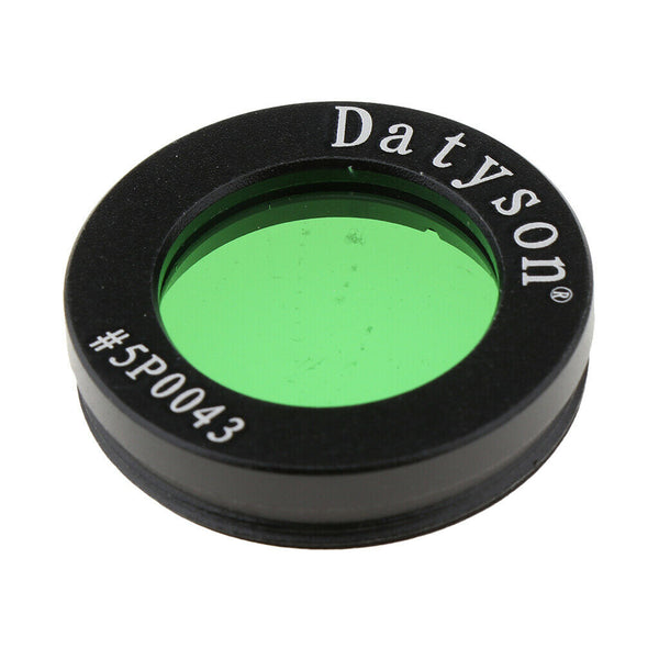 1.25"Skyglow&Moon Filter Green for Telescope Eyepiece - Cut Light Scattering