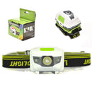 Mini Headlight LED Headlamp Head Torch Hiking Camping Waterproof Ultra Bright FT