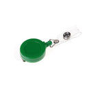 Round Recoil ID Badge Lanyard Retractable Reel Tag Key Card Holder Belt Clip  Z
