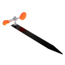Vertical Rotating Spinners Shooting Target Plinking Target with Ground Pin