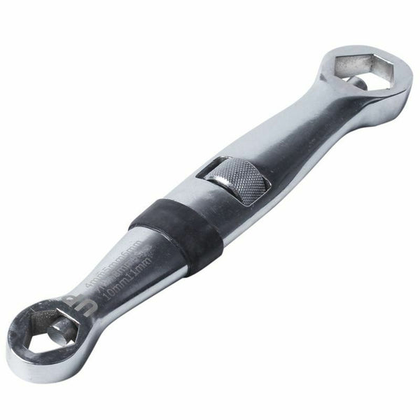 23 In 1 Multifunctional Flexible Type Wrench 7 to 19mm Sleeve Adjustable Wr J9K4
