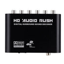5.1 CH Audio Decoder SPDIF Coaxial To RCA DTS AC3 Digital To 5.1 Amplifier