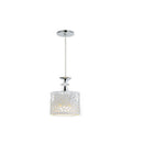 Modern Crystal Iron Ceiling Light Pendant Lamp Dining Room Chandelier Decor New