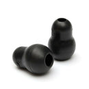 10Pcs Silicone Black Soft Eartips Earplug Earpieces For Littmann Stethoscope