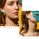Pineapple Earrings For Women Jewelry Hawaiian Vacation Beach Party Daily Wi