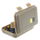 Hermetic Box Shockproof Waterproof Storage Box Outdoor Container Tan L