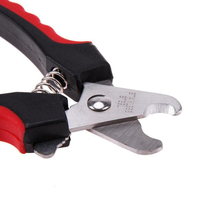 Stainless Steel Cutter Claws Scissor Dog Nail File Trimmer Clipper(12cm)