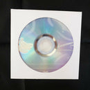 Mini 100x Disc CD White Paper Sleeves DVD CD-R Case S1W7 Protector B3R6 B9A9