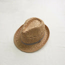 Hand-Woven Lady Hat Sweet Retro Sun Hat Straw Hat Beach Hat Hollow Striped  N3N3
