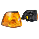 2Pcs Yellow Amber Indicator Lamp Corner Light Lens Side Corner Signal Light A7I6