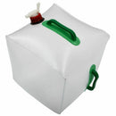 20L 5.3 Gallon Portable Water Carrier Collapsible Water Storage Container f