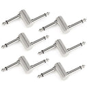 6.35 Adapter Plug Pedal Coupler Sz Type Connector For Guitar Effect Pedal 1 U7K5